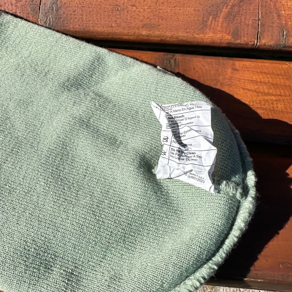 Carhartt Beanie Logo Hat A18 Light Green Knit Workwear Gorpcore Unisex OS - Picture 6 of 8